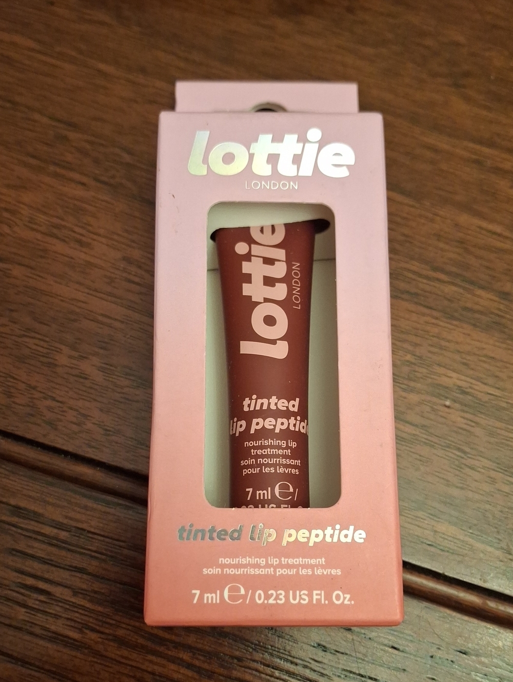 Lottie Tinted Lip Peptide Nourishing Lip Treatment Raspberry Jam New
